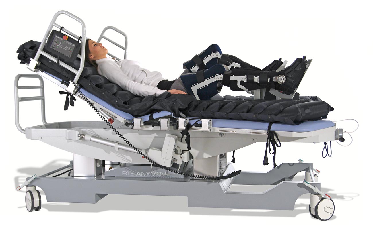 ANYMOV robotic rehabilitation bed