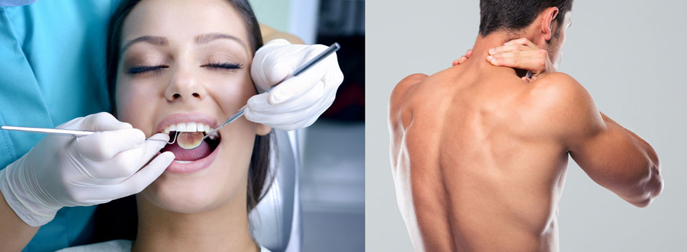TMJOINT dental care and back pain